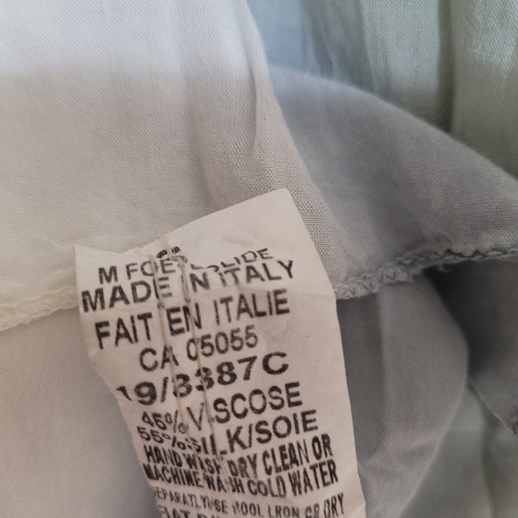 M Made in Italy Tie dye Maxi Silk Dress - Picture 12 of 12